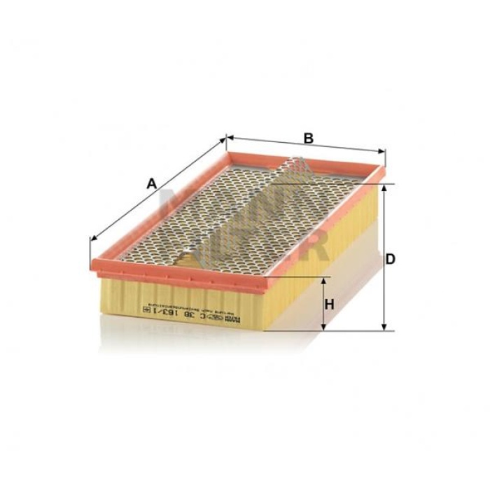 Hava Fıltresı Mercedes Om602 W201 W124 W460 W463 A6020940104