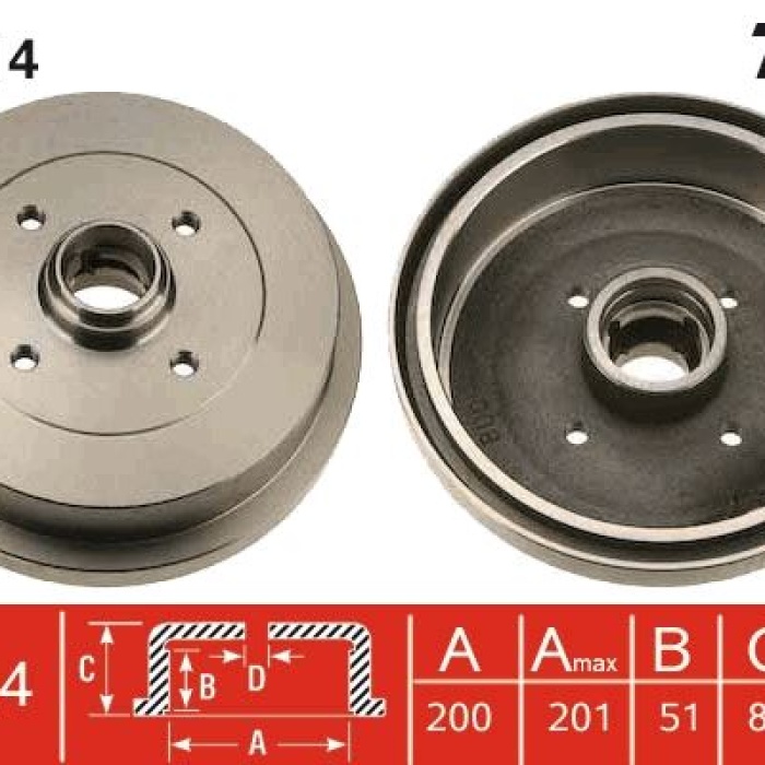 Arka Fren Kampanası Polo Classıc-Golf Iıı-Polo 1H0501615A