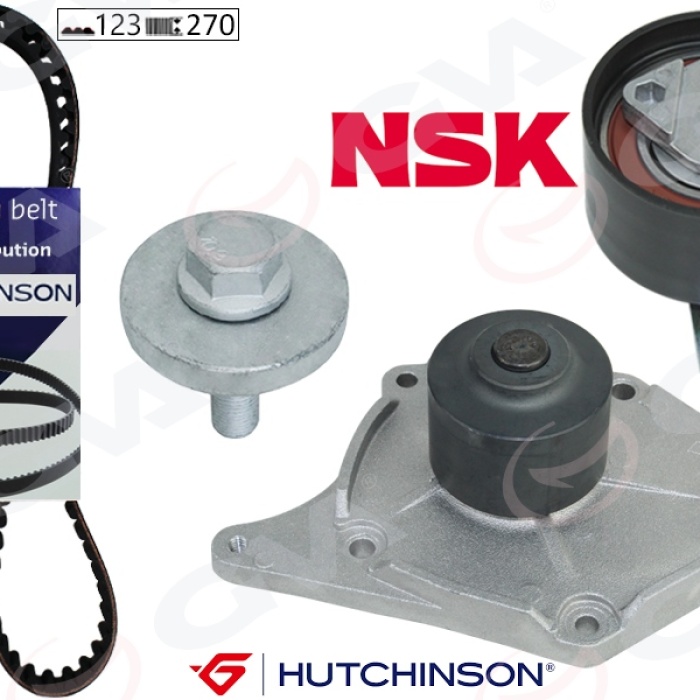 Su Pompalı Trıger Setı 123 Dıs 27Mm Clıo Iı 01>06 Megane Iı 04> Kango 01> Mıcra Iıı 04> Duster 10> 1.5 Dcı K9k Euro 3 Euro 4 7701478031-119A02421R-7701477028