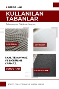 İskandinav Desen  Yıkanabilir Halı 1102