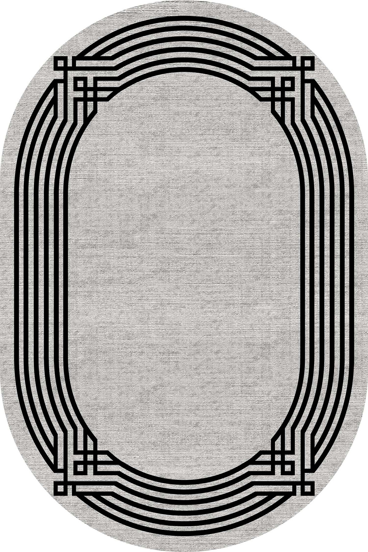 Klasik Yıkanabilir Halı 1265 Oval
