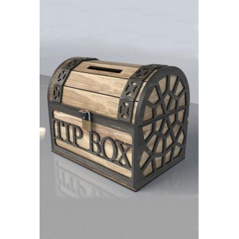 Klitli Tip Box Bahşiş Kutusu Ve Kumbara Sandık Tipi Tipbox