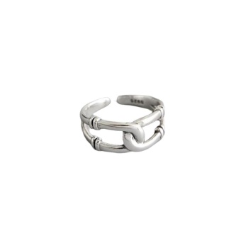 925 Ayar Gümüş Boyutlanabilir Kadın Yüzük