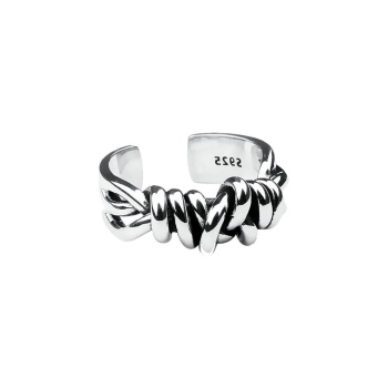 925 Ayar Gümüş Boyutlanabilir Kadın Yüzük