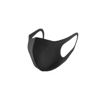 Filtre Nano Teknoloji Siyah Kalın Kumaş Yıkanabilir Yüs Virüs Maskesi