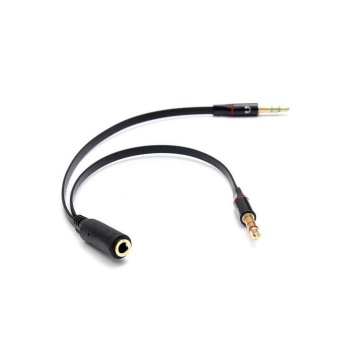 Kulaklık Mikrofon Ayırıcı Çevirici Switch Splitter 3.5mm
