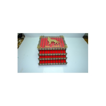 40 lı tesbih kutusu tesbih koleksiyon kutusu ahsap tesbih kutusu