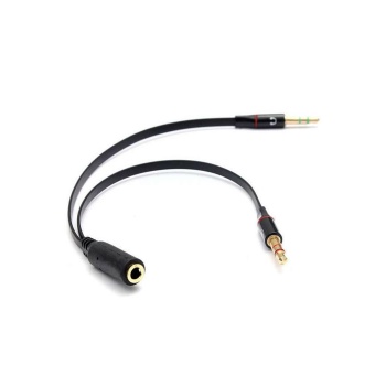 Kulaklık Mikrofon Ayırıcı Çevirici Switch Splitter 3.5mm