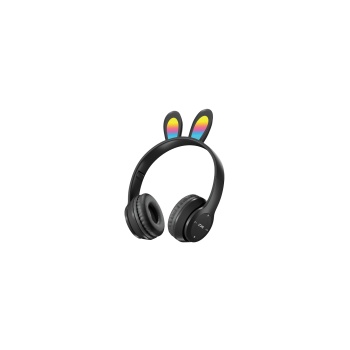 BK-43 TAVŞAN MODEL IŞIKLI KULAK ÜSTÜ BLUETOOTH KULAKLIK