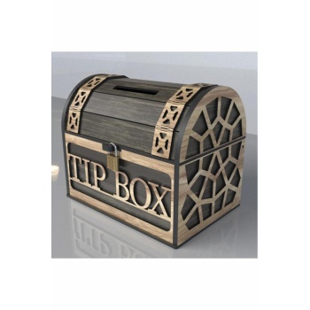 Klitli Tip Box Bahşiş Kutusu Ve Kumbara Sandık Tipi Tipbox