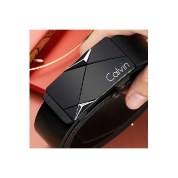 Premium Raylı Paslanmaz Çelik Toka Hakiki Deri Otomatik Erkek Kemer Lüks Hediyelik