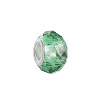 Bileklik ve Kolye İçin 925 Ayar Damgalı Gümüş Kaplama Yuvarlak Charm