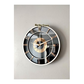 gerçek aynalı dekoratif duvar saati (masa veya duvar saati) 25 cm