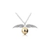 Snitch Golden Harry Potter Unisex Kadın Erkek Kolye