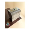 Sly- Ahşap Aynalı Pleksili Tip Box Kumbara Ve Bahşiş Kutusu Tipbox