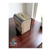 Sly- Ahşap Aynalı Pleksili Tip Box Kumbara Ve Bahşiş Kutusu Tipbox