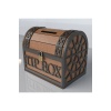 Tip Box Bahşiş kutusu ve Kumbara Sandık Tipi Tipbox Ceviz Ahşap