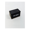 Ahşap Siyah Tip Box Kumbara Ve Bahşiş Kutusu Tipbox