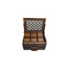 Dekoratif 3 Çekmeceli Takı Bijuteri Mücevher Kutusu Organizer Düzenleyici Ahşap 14 X 20 X 11 Cm