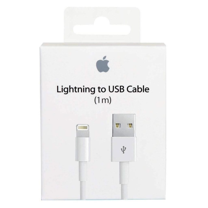 Apple iPhone 5,6,7,8,X Şarj Aleti ve Data Kablosu 1 Metre Lightning