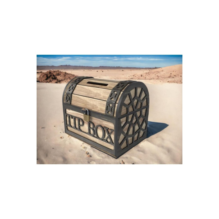 Klitli Tip Box Bahşiş Kutusu Ve Kumbara Sandık Tipi Tipbox