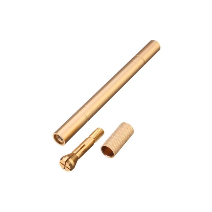 Microblading Kalemi Manuel Kalıcı Kaç Dudak Makyaj Gold Kalemi + 5 Adet 12 Pin Iğne