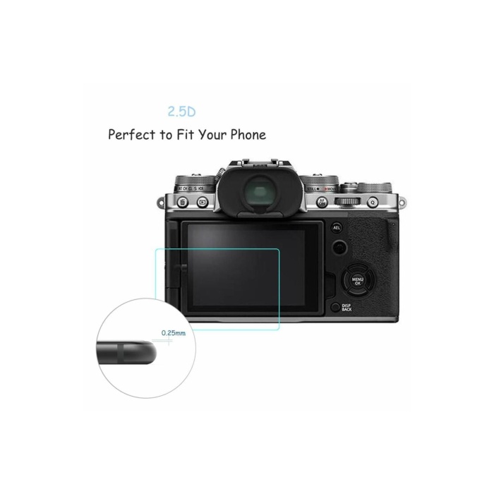 Fujifilm X-t4 X-t30 Xs-10 2.5d Lcd Temperli Cam Ekran Koruyucu