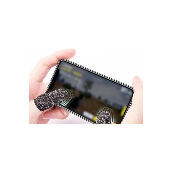 1 Çift PubG Mobile Oyun Yıkanabilir Ter Önleyici Parmak Eldiven