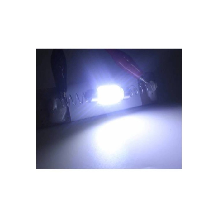3 Adet 12 Çipli Led Sofit Ampul 39mm (ARAÇ IÇİ TAVAN AYDINLATMA AMPULÜ)