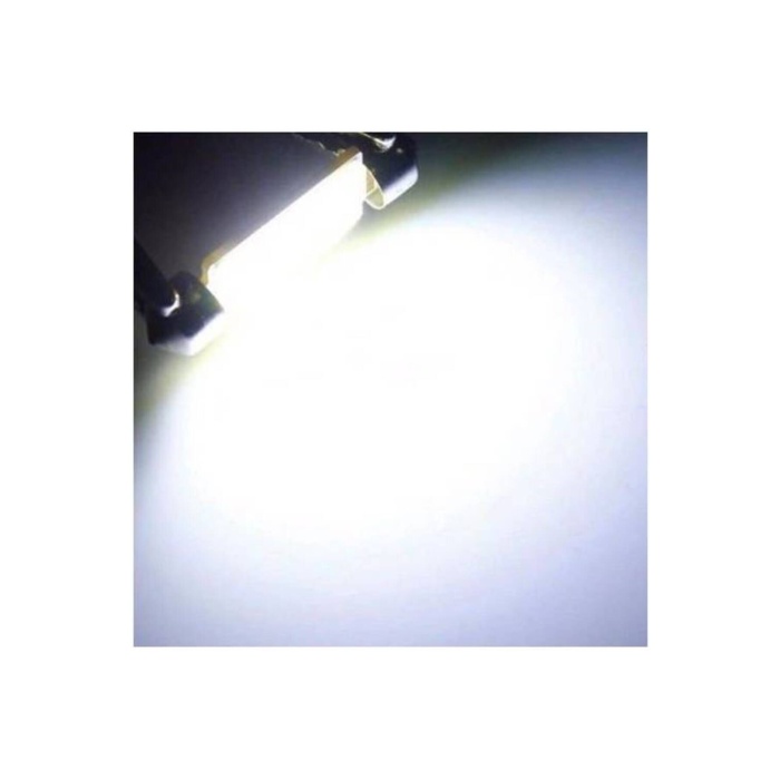 3 Adet 12 Çipli Led Sofit Ampul 39mm (ARAÇ IÇİ TAVAN AYDINLATMA AMPULÜ)