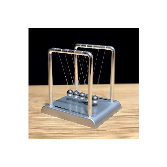 Newton Denge Topu Büyük Boy Gümüş