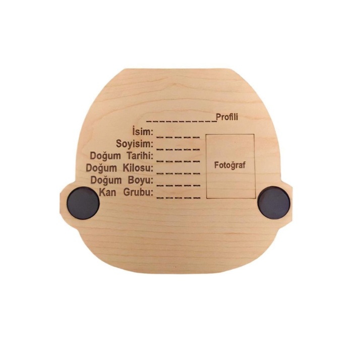 Montessori Eğitici Ince Motor Zeka Geliştirici Ve Bebek Yüzlü Diş Albümü Ahşap Oyuncak Seti Hediyesi