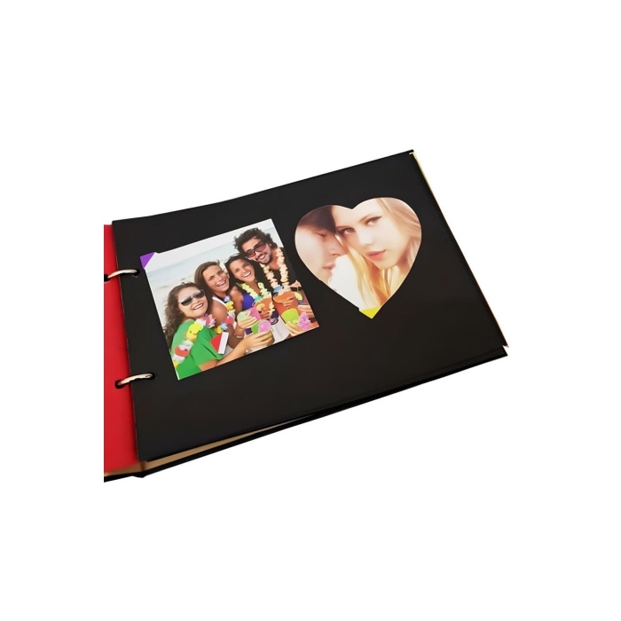 Kişiye Özel Isimli Ahşap Kapaklı Baby Love Temalı Kendin Yap Fotoğraf Albümü Hediyelik