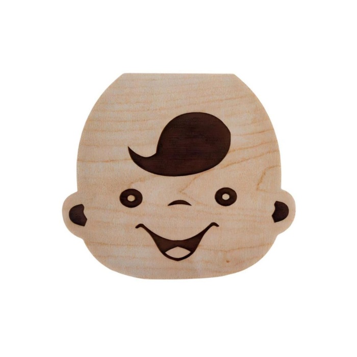 Erkek Bebek Süt Dişleri Göbek Bağı Ve Saç Saklama Anı Albüm Kutusu Bebek Hediyesi