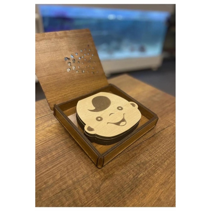 Kız Bebek Süt Dişleri Göbek Bağı Ve Saç Saklama Anı Albüm Kutusu Bebek Hediyesi