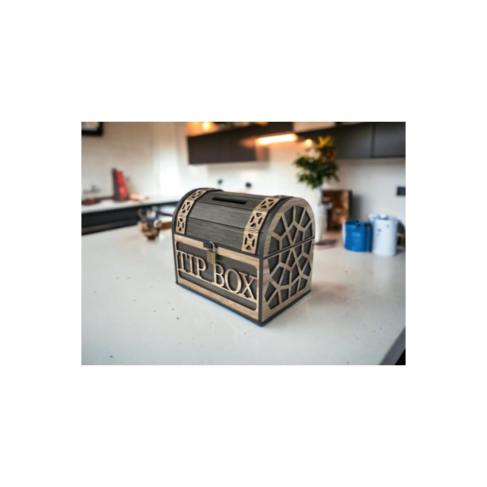 Klitli Tip Box Bahşiş Kutusu Ve Kumbara Sandık Tipi Tipbox