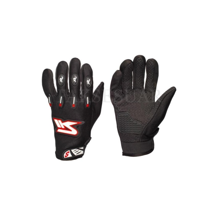 Tam Parmak Avuç İçi Kaymaz Dokunmatik Ekran Bisiklet Eldiveni