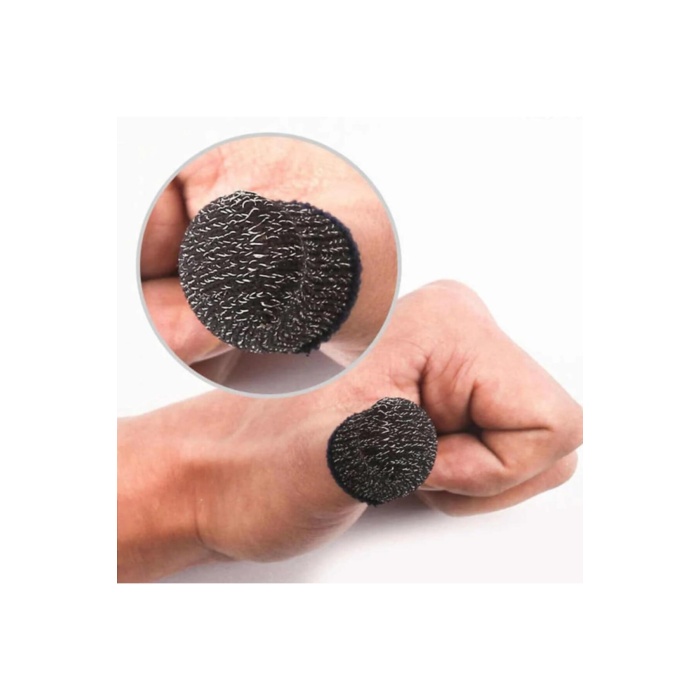 1 Çift PubG Mobile Oyun Yıkanabilir Ter Önleyici Parmak Eldiven