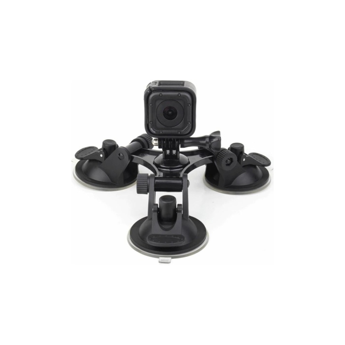 Gopro Hero Aksiyon Kamerası Vantuzlu 3lü Bağlantı Aracı Aparatı