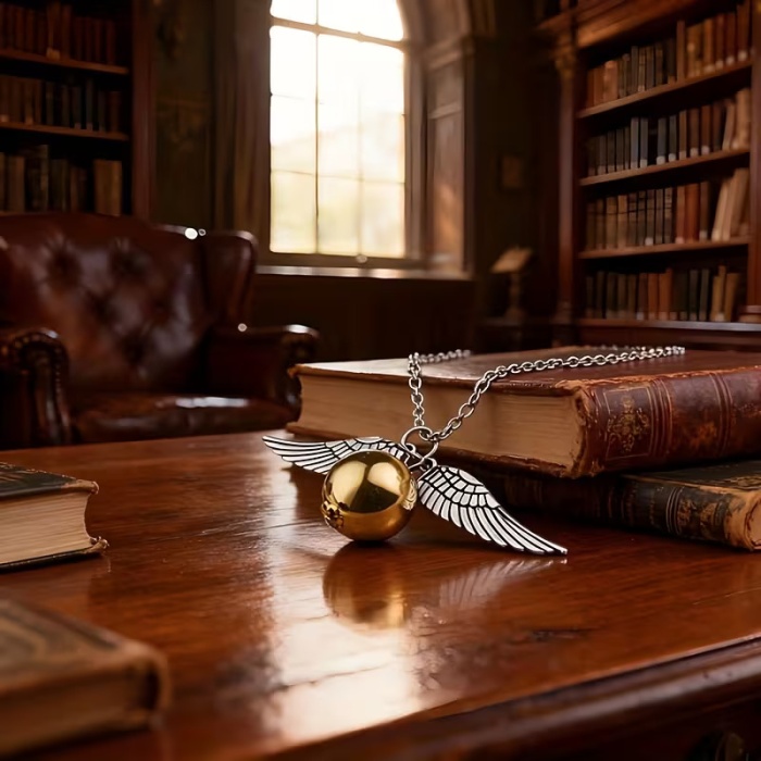 Snitch Golden Harry Potter Unisex Kadın Erkek Kolye