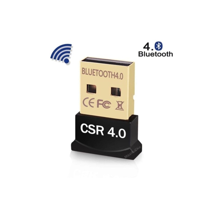 Bluetooth V4.0 Usb Dongle Adaptör 20m Mesafeli Csr 4.0 Tak Çalış