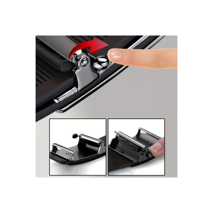 Premium Raylı Paslanmaz Çelik Toka Hakiki Deri Otomatik Erkek Kemer Lüks Hediyelik