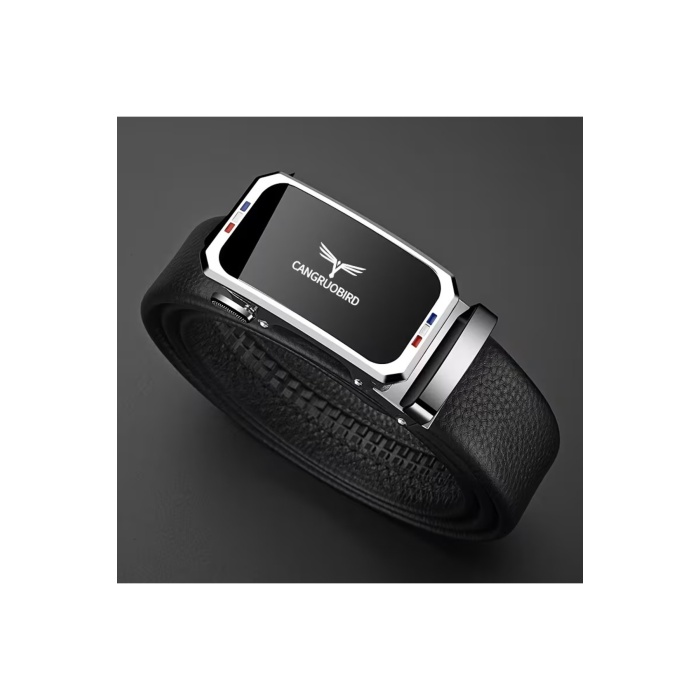 Premium Raylı Paslanmaz Çelik Toka Hakiki Deri Otomatik Erkek Kemer Lüks Hediyelik