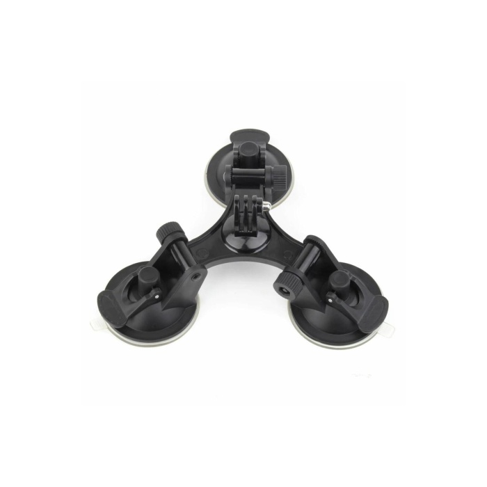 Gopro Hero 13 12 11 9 8 7 6 5 4 3 Aksiyon Kamerası Vantuzlu 3lü Bağlantı Aracı Aparatı