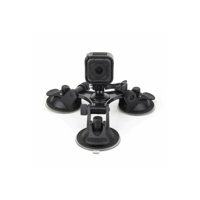 Gopro Hero 13 12 11 9 8 7 6 5 4 3 Aksiyon Kamerası Vantuzlu 3lü Bağlantı Aracı Aparatı