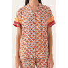 Pierre Cardin PC8823-S Kadın Gömlek Yaka Pijama Takımı