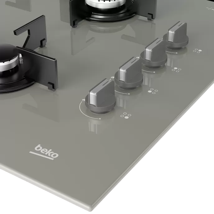 Beko BOCD T 6510 EG Beyond Serisi Gazlı Cam Tablalı Ocak