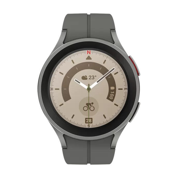 SAMSUNG Samsung Galaxy Watch5 Pro Gri Titanyum Akıllı Saat