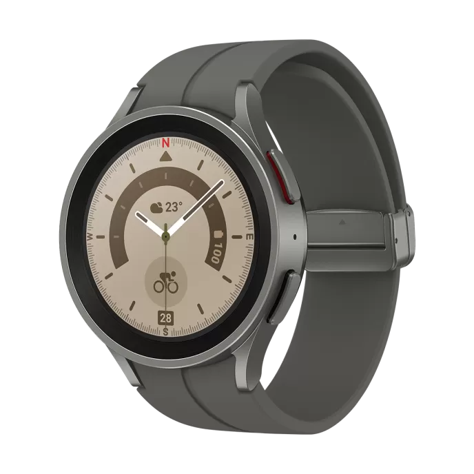 SAMSUNG Samsung Galaxy Watch5 Pro Gri Titanyum Akıllı Saat