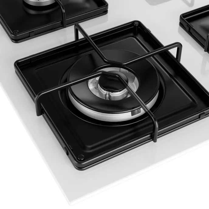 Beko BOCD K 6510 EWB Gazlı Cam Tablalı Ocak